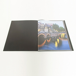 ナカバヤシ プロフォリオ ポケットアルバム / A3ノビ判 24ポケット(48枚収納) ブラック IA-12-13N