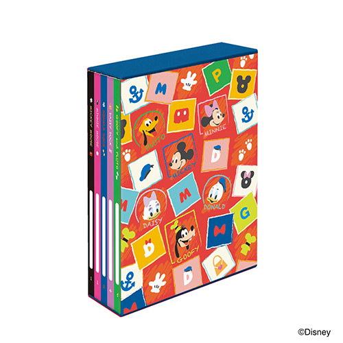 ナカバヤシ ディズニーキャラクター/パーツ 5冊BOXポケットアルバム ア-PL-1031-5