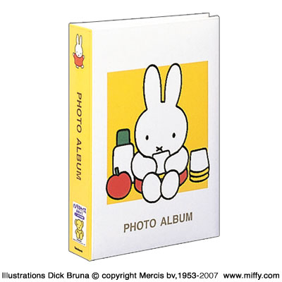 ナカバヤシ ディック・ブルーナ ミッフィー 1PLポケットアルバム 1PL-158-Yイエロー