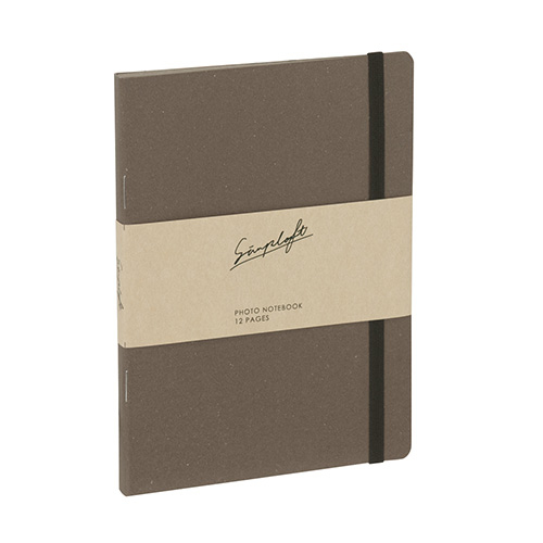 ナカバヤシ simplaft (シンプラフト) シリーズ フォトノートブック NTJ-SPT-N グレー