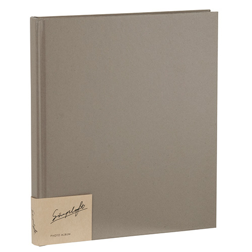 ナカバヤシ simplaft (シンプラフト) シリーズ ブック式フォトアルバム/デミ ア-SPT-DB-N グレー