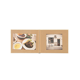 ナカバヤシ simplaft (シンプラフト) シリーズ ブック式フォトアルバム/ミニ ア-SPT-MB-N グレー