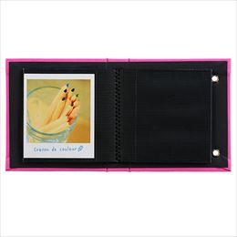 ナカバヤシ チェキスクエア用ポケットアルバム1段20枚 TOSY-CKSQ-20-G/M グリーン 【写真 フォトアルバム チェキ SQ10】