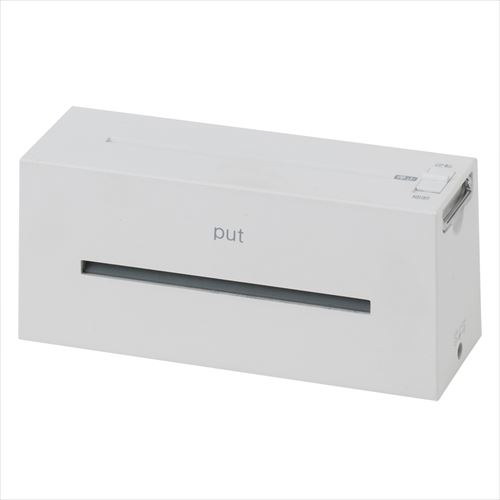 ナカバヤシ パーソナルシュレッダ PUT(プット) NSE-TM1-W