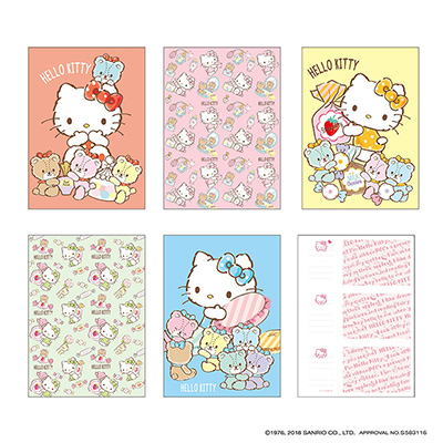 ナカバヤシ 5冊BOXポケットアルバム(サンリオ) ハローキティ / ア-PL-1031-7