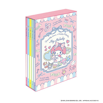 ナカバヤシ 5冊BOXポケットアルバム(サンリオ) マイメロディ / ア-PL-1031-8