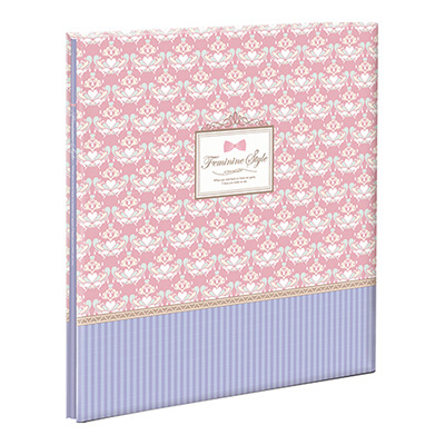 ナカバヤシ フヤスアルバム 10L / ビス式 / 白台紙10枚 10L-1207 フェミニンスタイル