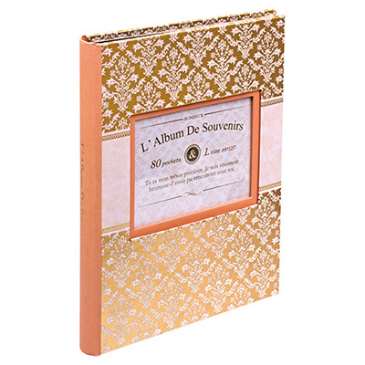 ナカバヤシ フォトランクシリーズ ウィンドウカバーアルバム L判2段80枚収納 ア-FTPW-L-204-P ピンク