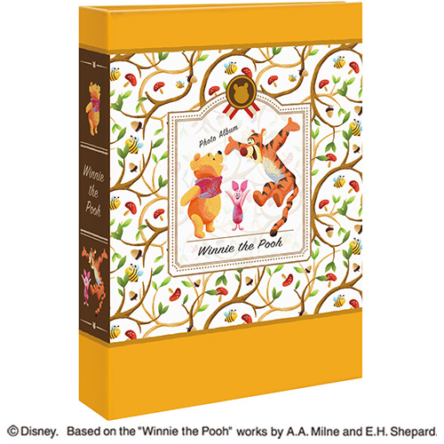 ナカバヤシ ディズニーキャラクター 1PLポケットアルバム L判3段/180枚収納 くまのプーさん 1PL-1503-3