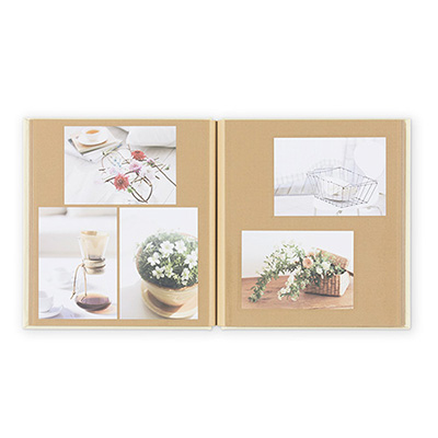 ナカバヤシ Harmaa(ハルマー) 外ビス式アルバム デミサイズ A-HRD-201-B ミントブルー