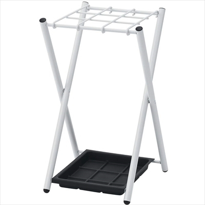 ナカバヤシ 傘立て コンパクトタイプ ホワイト ASD-S9-W