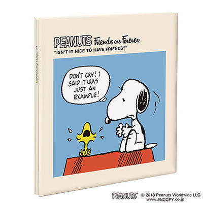 ナカバヤシ キャラクター Lサイズ フヤスアルバム/ビス式/白台紙10枚 A-LF-1006 スヌーピーA