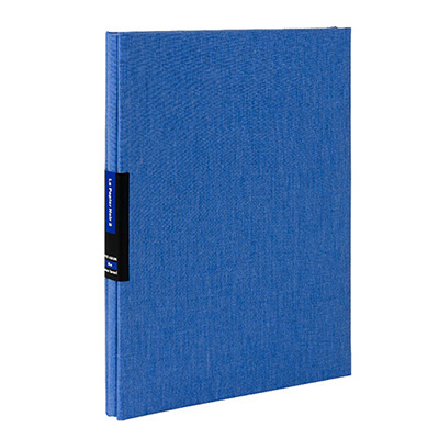 ナカバヤシ ル・パピエ・ノアール2 黒台紙フエルアルバム A-A4D-171-B ブルー