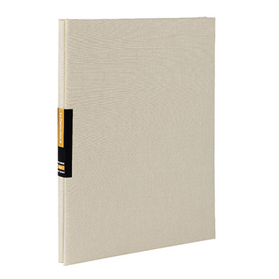 ナカバヤシ ル・パピエ・ノアール2 黒台紙フエルアルバム A-A4D-171-V ベージュ