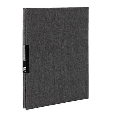 ナカバヤシ ル・パピエ・ノアール2 黒台紙フエルアルバム A-A4D-171-D ブラック