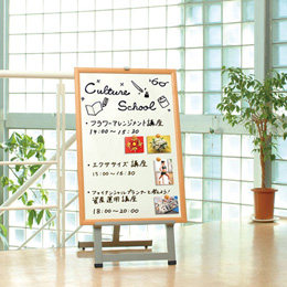 ナカバヤシ スチールイーゼル シルバー EZ-501S