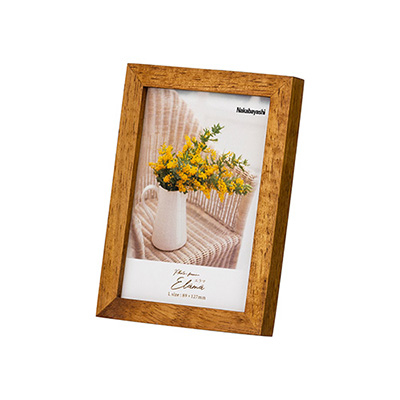 ナカバヤシ エラマ インテリアフレーム L判 ブラウン F-TW-101-BR