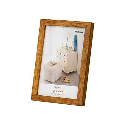 ナカバヤシ エラマ インテリアフレーム KG判 ブラウン F-TW-102-BR