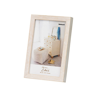 ナカバヤシ エラマ インテリアフレーム KG判 ホワイト F-TW-102-W