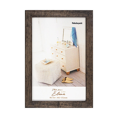 ナカバヤシ エラマ インテリアフレーム KG判 ブラック F-TW-102-D