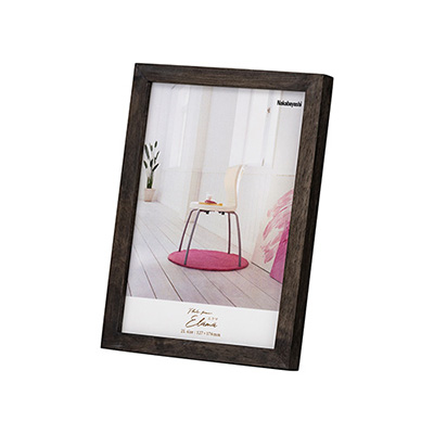 ナカバヤシ エラマ インテリアフレーム 2L判 ブラック F-TW-103-D