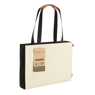 ナカバヤシ my focus(マイフォーカス)/PCバッグ 14インチ/ベージュ MY-PCB-001BG