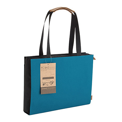 ナカバヤシ my focus(マイフォーカス)/PCバッグ 14インチ/ブルー MY-PCB-001BL