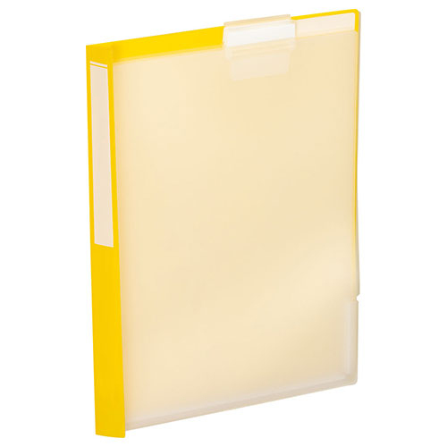 ナカバヤシ マトメルホルダー・トップインデックス・5枚入 A4 CH7033Y イエロー