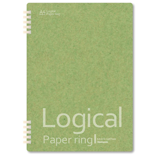 ナカバヤシ ロジカル・ペーパーリングノート・A4 B罫/6mm NW-A405B/COC