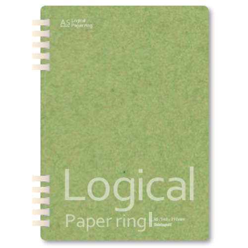 ナカバヤシ ロジカル・ペーパーリングノート・A5 B罫/6mm NW-A518B/COC