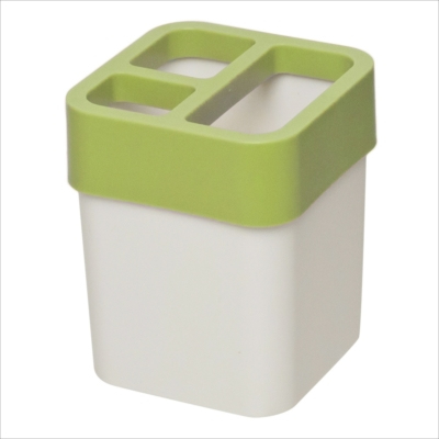 ナカバヤシ　プレーンスタイル　ペンスタンド　角タイプ　グリーン　PLS-PSK1-G