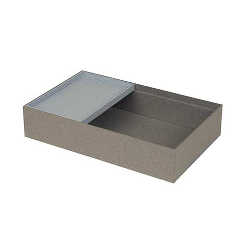 ナカバヤシ haconia(ハコニア)卓上トレーA6 HCN-TTLA6GY グレー