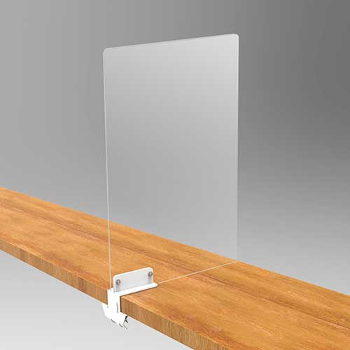 ナカバヤシ カウンターパーティション D450mmサイズ PTS-CT4560CR