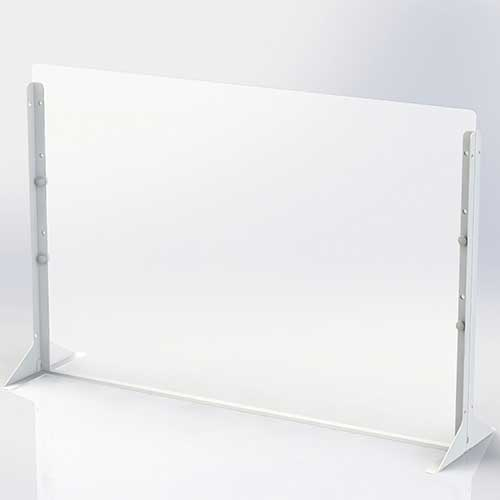 ナカバヤシ デスクトップパーティション 900×600サイズ PTS-PP9060MW ミルキーホワイト
