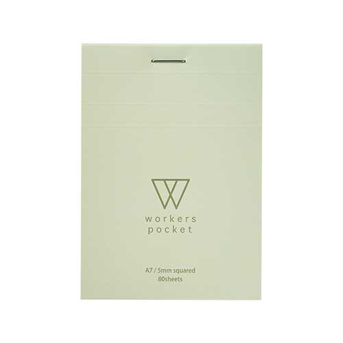 ナカバヤシ ワーカーズポケット A7メモ ME-A701-IV アイボリー