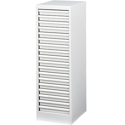 アバンテV2 フロアケース A4 浅18段 AF-18 マットホワイト