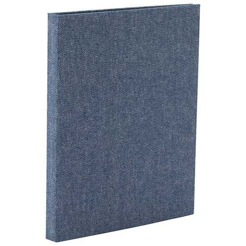 アルバム ナカバヤシ cotto. (コット)黒台紙フォトアルバム L判2段ポケット A-COPL-480B ブルー