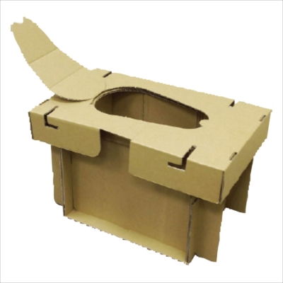 ナカバヤシ 段ボールトイレセット/ナチュラル NDT-101NA