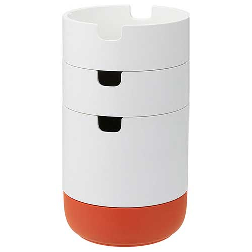 ナカバヤシ CAPOTTO コマモノデスクオーガナイザー/オレンジ CPT-ON101OR