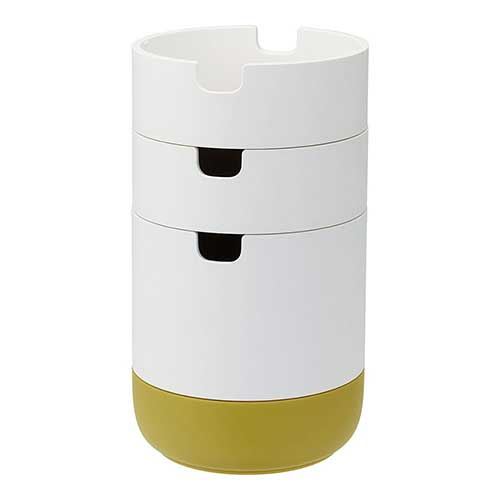 ナカバヤシ CAPOTTO コマモノデスクオーガナイザー/マスタード CPT-ON101MU