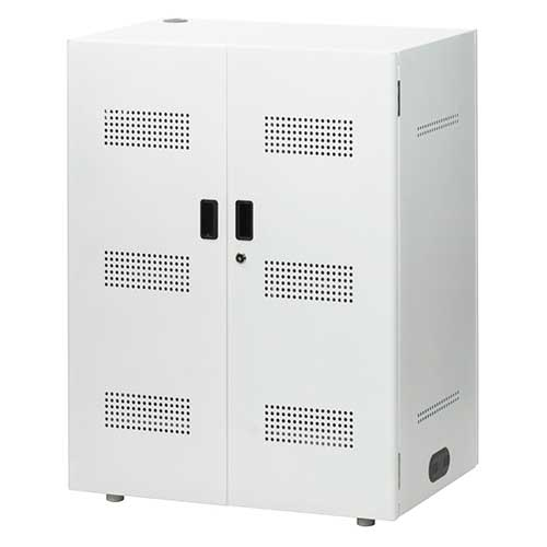 タブレット保管庫 44台収納/ホワイト PTB-44W