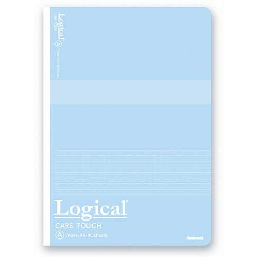ナカバヤシ ロジカル・ケアタッチ・抗ウイルス表紙ノート A4サイズ A罫 NA402A