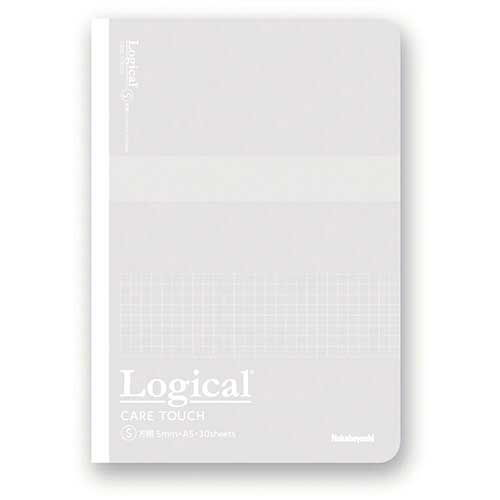 ナカバヤシ ロジカル・ケアタッチ・抗ウイルス表紙ノート A5サイズ 方眼5mm NA509S