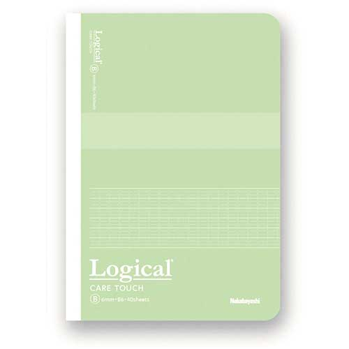 ナカバヤシ ロジカル・ケアタッチ・抗ウイルス表紙ノート B6サイズ B罫 NB605B