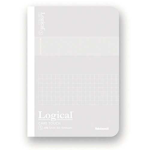 ナカバヤシ ロジカル・ケアタッチ・抗ウイルス表紙ノート A6サイズ 方眼5mm NA604S