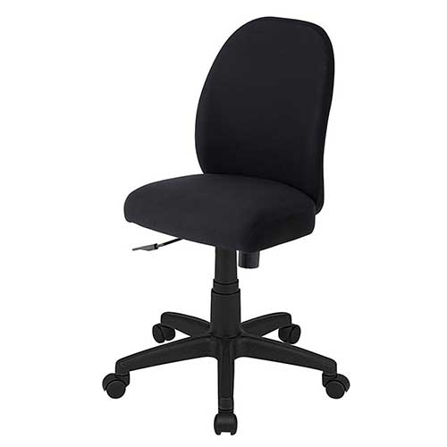 ナカバヤシ ポケットコイル抗菌チェア/ブラック RZC-801BK