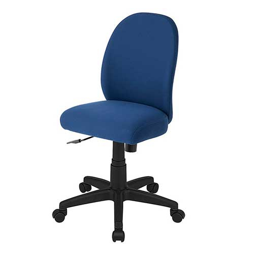 ナカバヤシ ポケットコイル抗菌チェア/ネイビー RZC-801NB