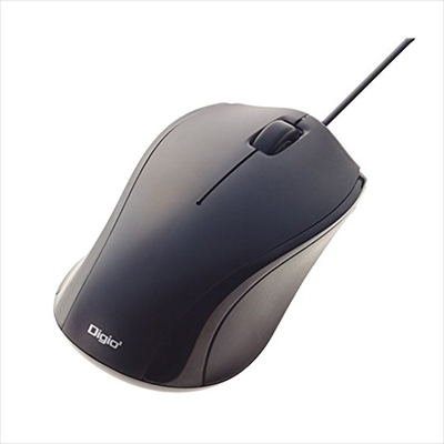 ナカバヤシ Digio2 静音 3ボタンマウス ブラック MUS-UKT102BK (tm)