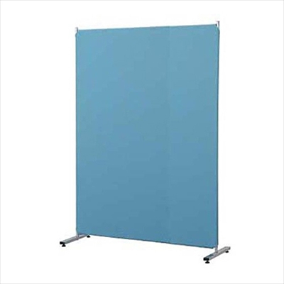 ナカバヤシ 簡易パーティション H1600xW1200mm ライトブルー PTS-1612LB　(tm)　