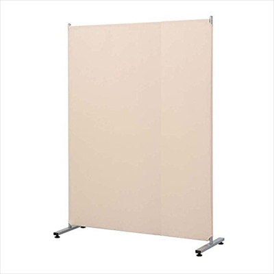 ナカバヤシ 簡易パーティション 高さ1600mm ワイド1200mm ベージュ PTS-1612BE　(tm)　